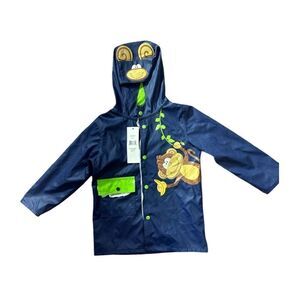 WIPPETTE Kids Monkey Rain Coat